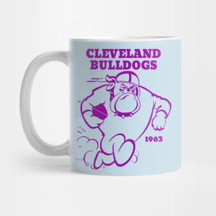 Defunct Cleveland Bulldogs UFL 1963 Mug